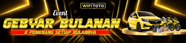 GEBYAR BULANAN HADIAH UTAMA MOBIL HONDA BRIO DI WIFITOTO