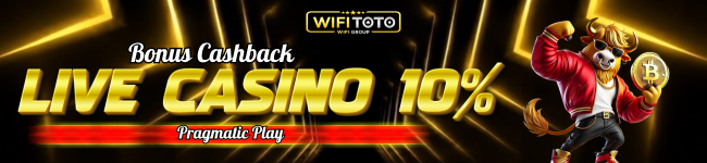 BONUS CASHBACK PRAGMATIC PLAY DI WIFITOTO