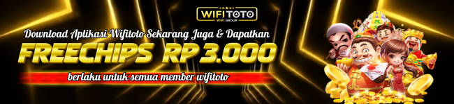 BONUS FREECHIPS RP 3.000 DI WIFITOTO